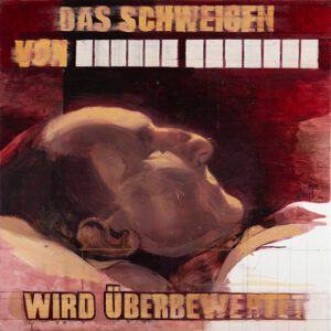 "Marcel Duchamp 18" (Das schweigen von M_ _ _ _ _D_ _ _ _ _ _ wird_uberbewertet)